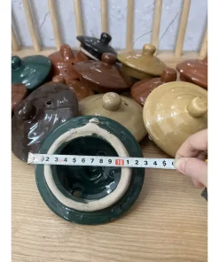 Nắp rời Siêu Sắc Thuốc điện 066 size ấm vòng ngoài 13cm - miệng 10cm MÀU XANH LỤC Dùng cho ấm nấu thuốc bắc Nắp rời Siêu Sắc Thuốc điện 066 size ấm vòng ngoài 13cm - miệng 10cm MÀU XANH LỤC Dùng cho ấm nấu thuốc bắc