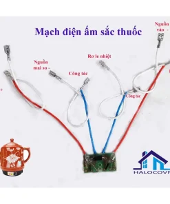 Alternative view of Mạch điện ấm sắc thuốc bắc điện sửa chữa ấm đun thuốc