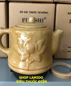 Alternative view of Siêu sắc thuốc điện GỐM SỨ BÁT TRÀNG Fujishi 2.8 lít HK-33BX Ấm thuốc điện nấu tự động ngắt