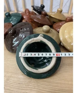 Nắp rời Siêu Sắc Thuốc điện 066 size ấm vòng ngoài 13cm - miệng 10cm MÀU XANH LỤC Dùng cho ấm nấu thuốc bắc Nắp rời Siêu Sắc Thuốc điện 066 size ấm vòng ngoài 13cm - miệng 10cm MÀU XANH LỤC Dùng cho ấm nấu thuốc bắc