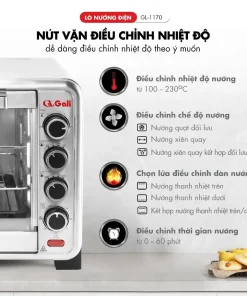 Lò nướng Gali GL-1170 70 LÍT
