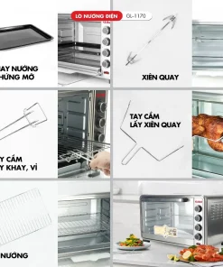 Lò nướng Gali GL-1170 70 LÍT