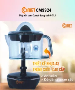 Máy vắt cam Comet CM9924 dung tích 0.7 lít