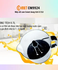 Máy vắt cam Comet CM9924 dung tích 0.7 lít