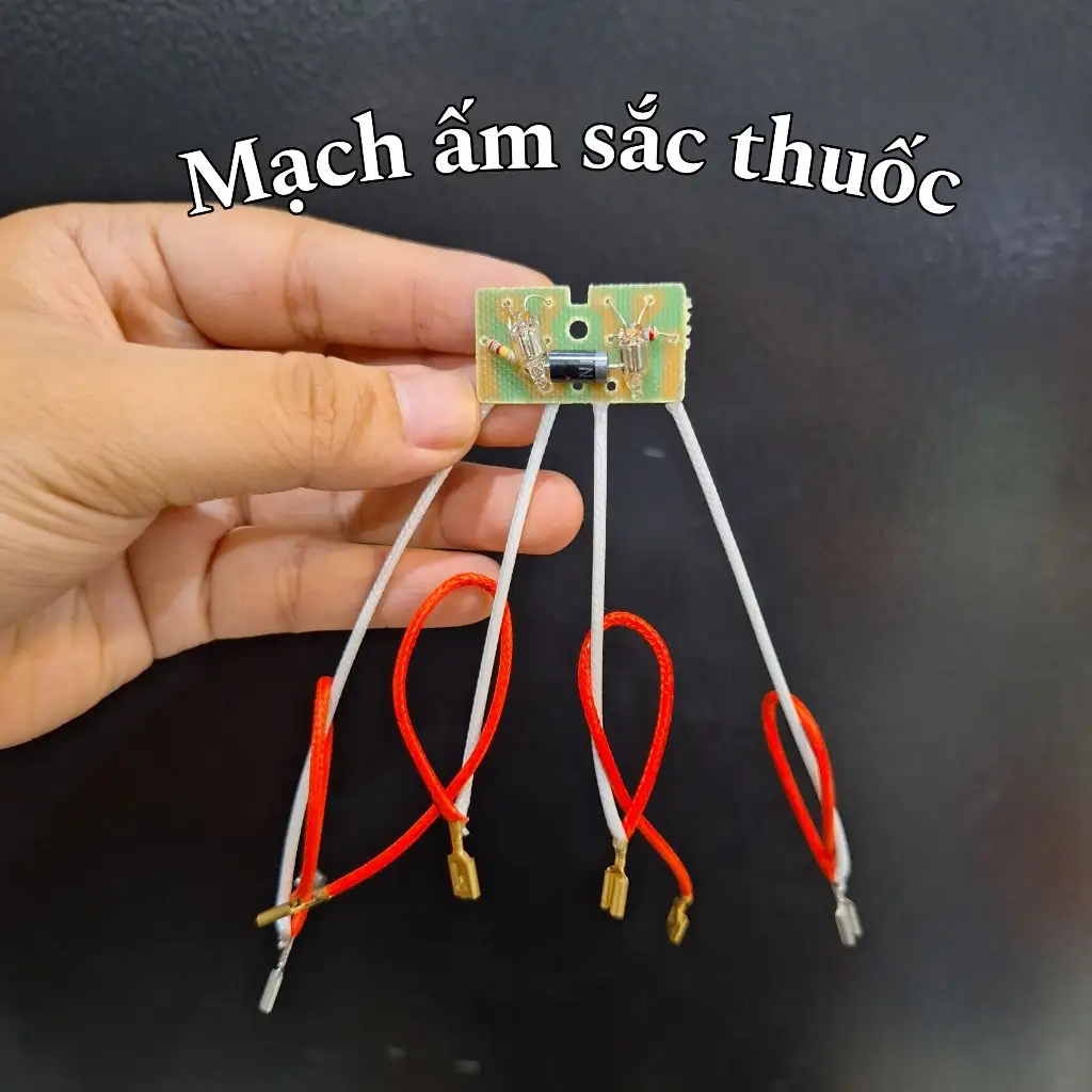 Mạch điện ấm sắc thuốc bắc