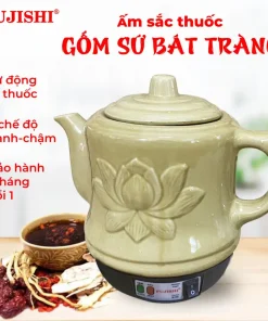 Siêu sắc thuốc điện GỐM SỨ BÁT TRÀNG Fujishi 2.8 lít HK-33BX