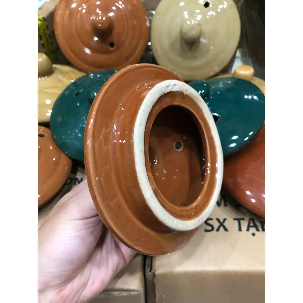 Nắp rời Siêu Sắc Thuốc điện 066 size miệng ấm vòng ngoài 13cm - miệng 10cm Dùng cho ấm nấu thuốc bắc Nắp rời Siêu Sắc Thuốc điện 066 size miệng ấm vòng ngoài 13cm - miệng 10cm Dùng cho ấm nấu thuốc bắc - Ảnh 7