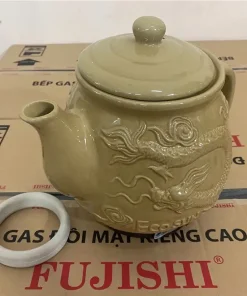 Siêu sắc thuốc điện GỐM SỨ BÁT TRÀNG Fujishi 3.2 lít HK-088 Ấm thuốc điện nấu tự động ngắt