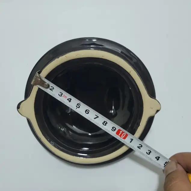 Nắp ấm sắc thuốc Fujika màu đen 11cm Nắp ấm sắc thuốc Fujika màu đen 11cm - Ảnh 3