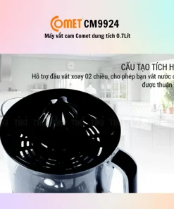 Máy vắt cam Comet CM9924 dung tích 0.7 lít