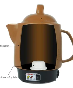 Siêu sắc thuốc Gali GL-1801 3.3 Lít Hoa văn HỒ GƯƠM HÀ NỘI