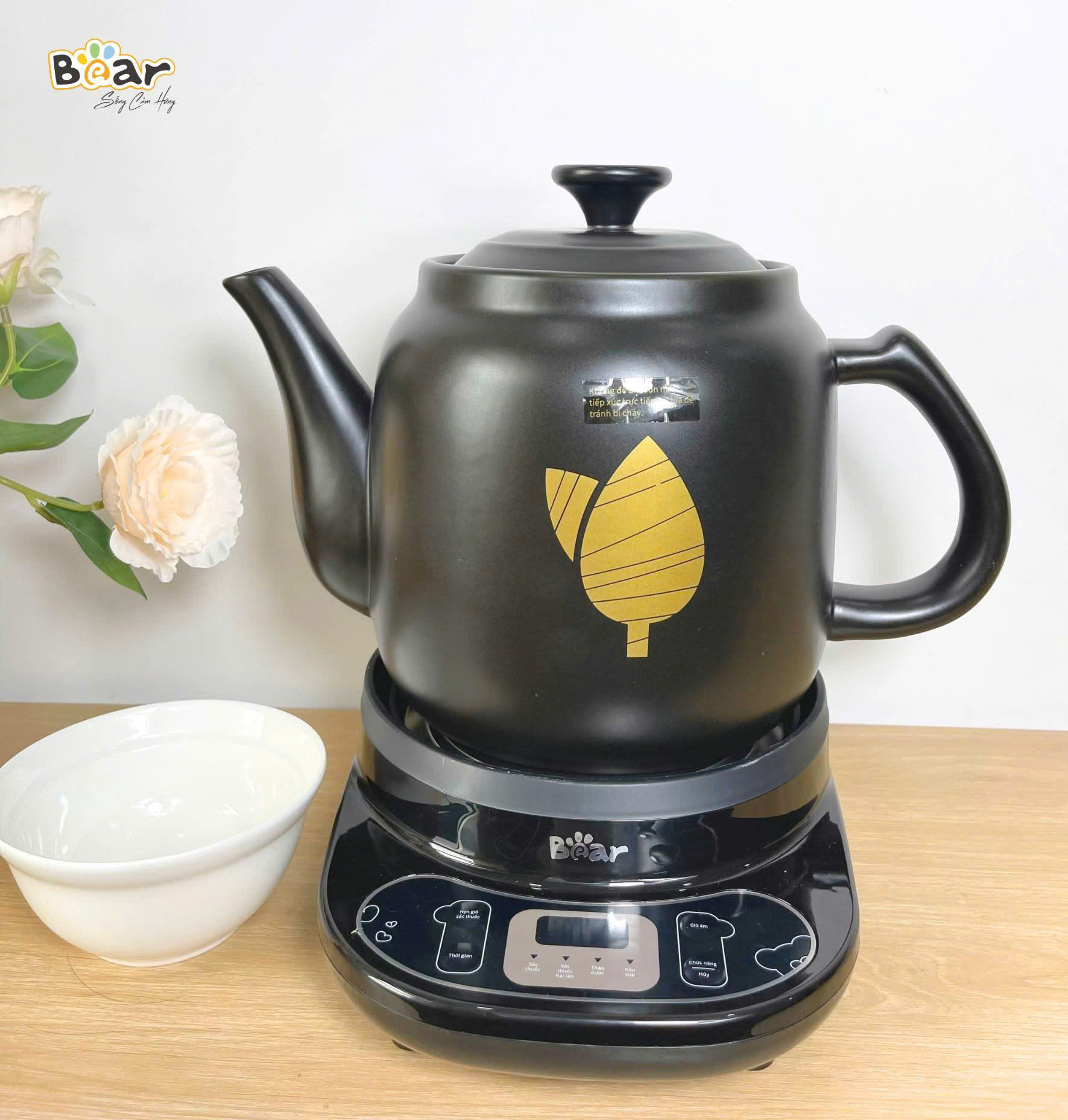 Ấm Sắc Thuốc Bằng Điện BEAR 4.0L Ấm Sắc Thuốc Bắc Gốm Sứ Chịu Nhiệt Bình Đun Nước Pha Trà Ấm Sắc Thuốc Điện HTM-4H40X Ấm Sắc Thuốc Bằng Điện BEAR 4.0L Ấm Sắc Thuốc Bắc Gốm Sứ Chịu Nhiệt Bình Đun Nước Pha Trà Ấm Sắc Thuốc Điện HTM-4H40X