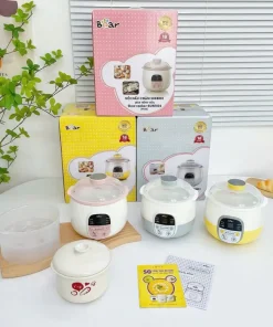 Nồi nấu chậm 0.8L Bear SUBE001 NỒI CHƯNG YẾN BEAR BẢN TIẾNG VIỆT