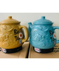 Ấm Sắc Thuốc Trường Thọ Bát Tiên Rồng Vàng 3.2 lít