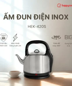 Ấm Điện Đun Nước Siêu Tốc 4.2 lít HAPPYCOOK