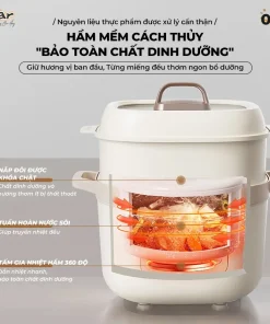 Nồi Nấu Cháo Chậm BEAR 1.6L SB-NNC16