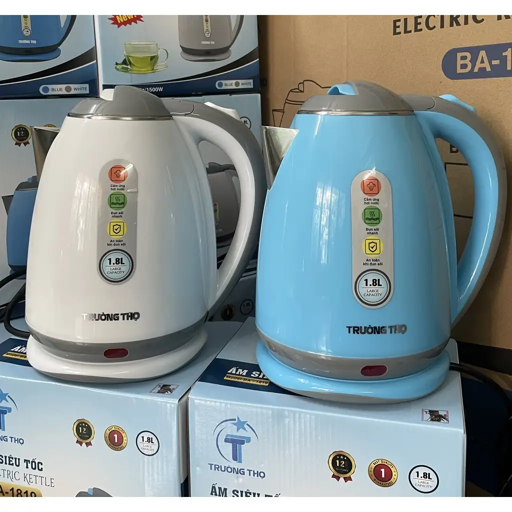 ẤM SIÊU TỐC TRƯỜNG THỌ BA-1819 1.8 LÍT INOX 2 LỚP ẤM SIÊU TỐC TRƯỜNG THỌ BA-1819 1.8 LÍT INOX 2 LỚP - Ảnh 2