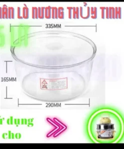 Thân lò nướng thủy tinh linh kiện giành cho lò khaluc katomo Sunhouse