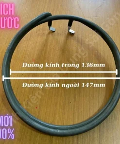 Bóng Halogen cacbon lò nướng thủy tinh đường kính 15cm