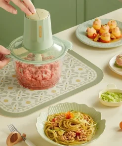 [Tặng thêm 1 bộ lưỡi xay] Máy Xay Thực Phẩm Đa Năng 2L QSJ-U03B5 - Hàng Chính Hãng