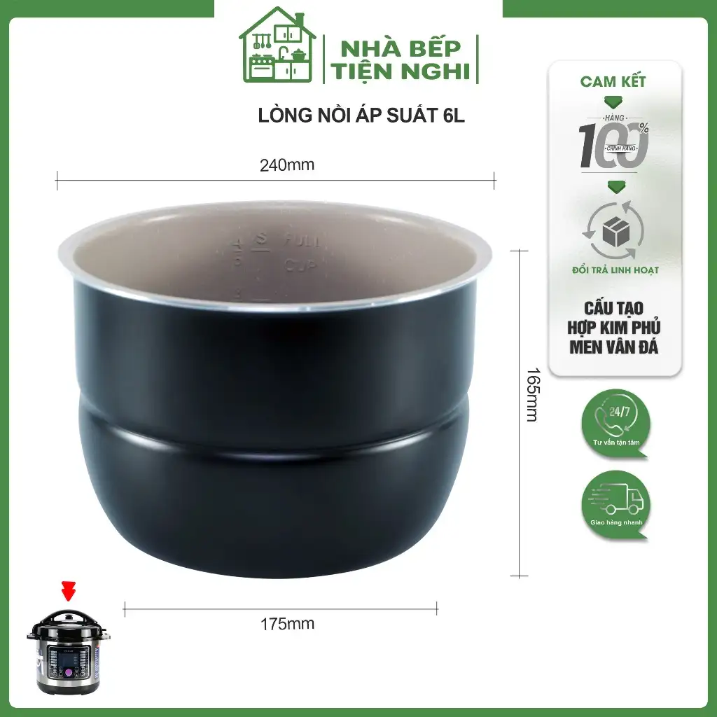Lòng nồi áp suất - B