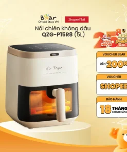 Nồi Chiên Không Dầu 5LQZG-P15R8 - Hàng Chính Hãng