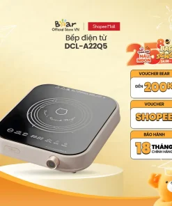 Bếp điện từ 2000W Bear DCL-A22Q5 - Hàng Chính Hãng
