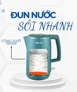Ấm Siêu Tốc Trường Thọ BA-8389: An Toàn, Bền Bỉ Với Lòng Inox 304 Đúc Nguyên Khối