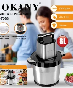 Máy xay thịt Osako Máy xay thịt Sokany Sokany cối inox 304 dung tích 6.5L công suất 1500W