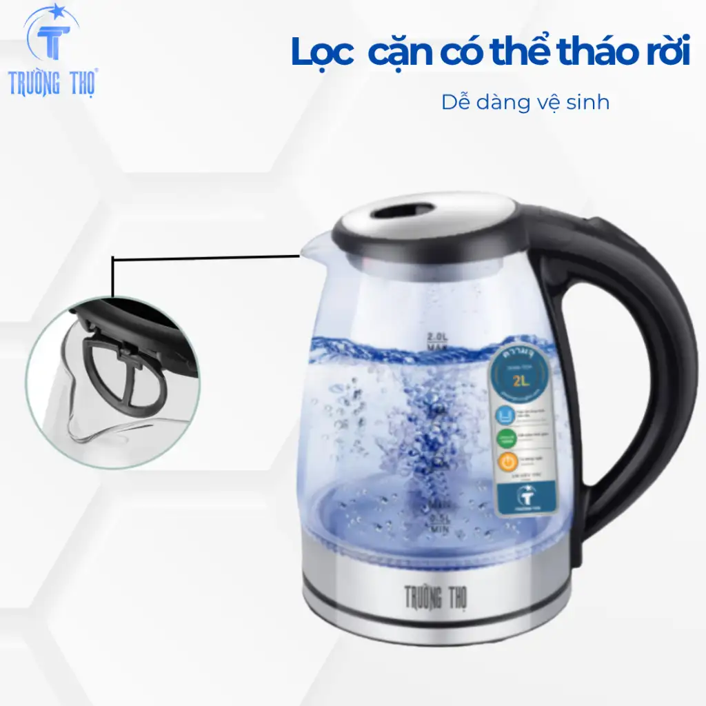 Ấm siêu tốc Trường Thọ BA-1215 2 Lít