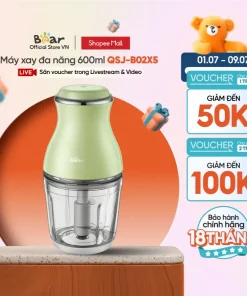 Alternative view of Máy Xay Thực Phẩm Đa Năng Bear 0.6L B02U2/B02X5 - Hàng Chính Hãng