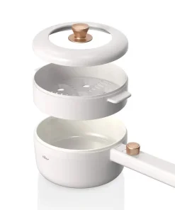 Alternative view of Nồi nấu điện đa năng 3L Bear DRG-F30H1 1.6L DRG-P16M2 kèm xửng hấp Hàng Chính Hãng