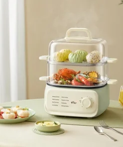 Nồi Hấp Thức Ăn 10.3L Bear EFS-4H30D - Hàng Chính Hãng