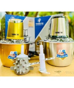 Máy xay thịt Trường Thọ BA-1255 cối inox 3 lít kèm dụng cụ bóc tỏi