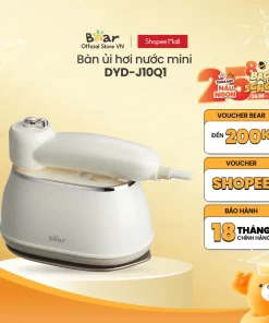 [Livestream] Bàn Ủi Hơi Nước Mini Bear DYD-J10Q1 - Hàng Chính Hãng