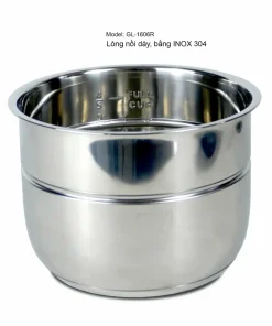 Alternative view of Lòng nồi áp suất điện 6 lít Ruột nồi áp suất Inox 304 đúc nguyên khối