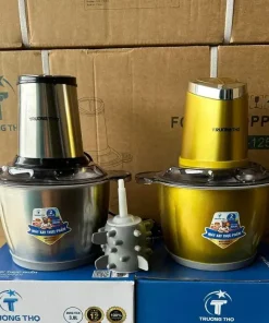 Máy xay thịt Trường Thọ BA-1255 cối inox 3 lít kèm dụng cụ bóc tỏi