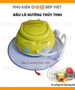Nắp lò nướng thủy tinh bóng Halogen