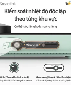 Bếp Nướng Lẩu Điện 3L Đa Năng 2in1 Bear DKL-C15G1 - Chính Hãng - BH 18 Tháng Bếp Nướng Lẩu Điện 3L Đa Năng 2in1 Bear DKL-C15G1 - Chính Hãng - BH 18 Tháng