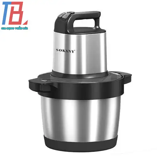 Máy xay thịt Sokany SK-7033 cối inox, dung tích 6.5 lít, công suất 1500W, 3 tốc độ xay - Bảo hành 12 tháng Máy xay thịt Sokany SK-7033 cối inox, dung tích 6.5 lít, công suất 1500W, 3 tốc độ xay - Bảo hành 12 tháng - Ảnh 2