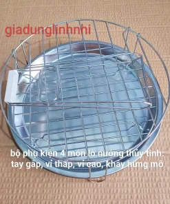 Vòng inox vòng tăng thể tích lò nướng thủy tinh halogen cho tất cả các thương hiệu