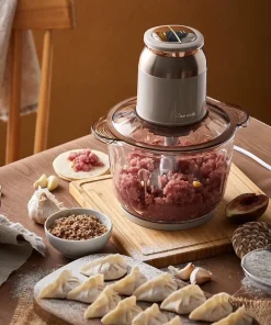Máy xay thịt, thực phẩm 2L Bear QSJ-D03D7 - Hàng chính hãng BH 18 tháng