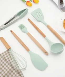 Quà tặng kèm BEAR (không bán) - Bộ Phụ Kiện dụng cụ làm bếp silicone 3 món / 6 món