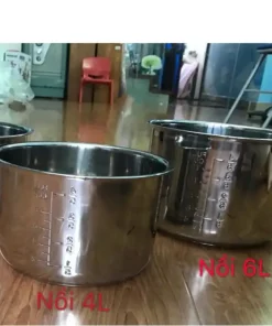 Lòng nồi áp suất Inox dung tích 4 lít, 5 lít, 6 lít cho Nồi áp suất đa năng