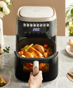 Nồi Chiên Không Dầu 5L Bear QZG-F15H1 - Hàng Chính Hãng