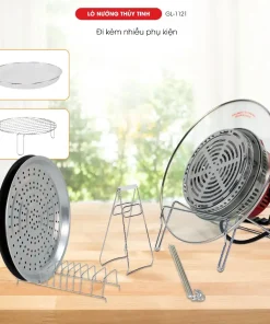 ĐẦU LÒ NƯỚNG THUỶ TINH GALI 1400W