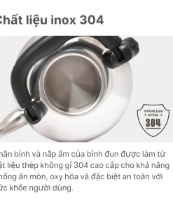 Alternative view of Ấm Điện Đun Nước Siêu Tốc 4.2 lít HAPPYCOOK Inox 304 Nắp rời Tự động ngắt khi sôi