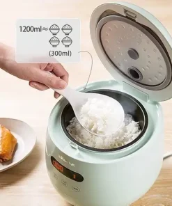 Nồi cơm điện MINI 0.3L (dung tích tổng 1.2L) Bear DFB-B12F1 - Hàng chính hãng