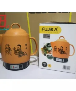 Ấm sắc thuốc điện Fujika 3 lít MÀU VÀNG GỐM SỨ