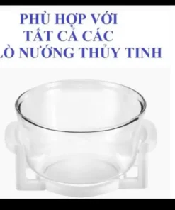 Thân lò nướng thủy tinh linh kiện giành cho lò khaluc katomo Sunhouse 12l-17lit